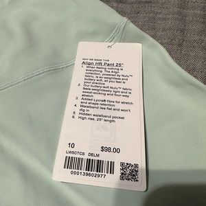 NWT Lululemon 25” Align HR Pant